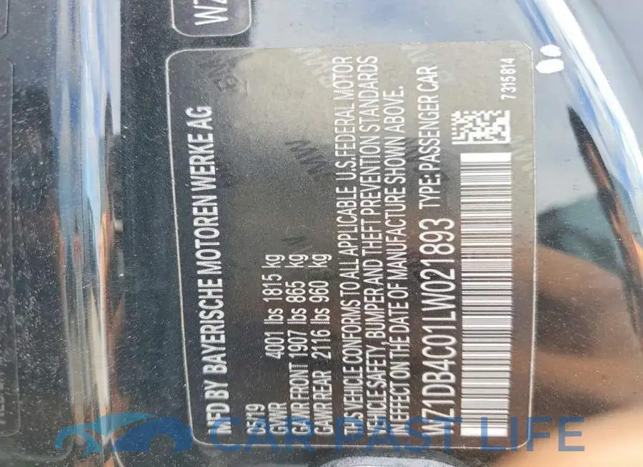 WZ1DB4C01LW021893# 12