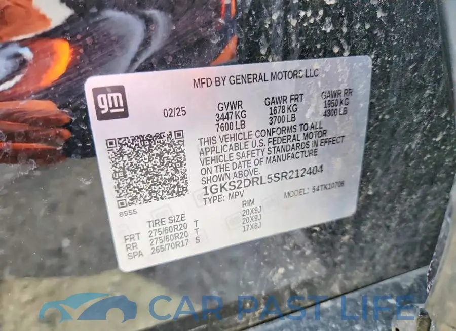 1GKS2DRL5SR212404# 14