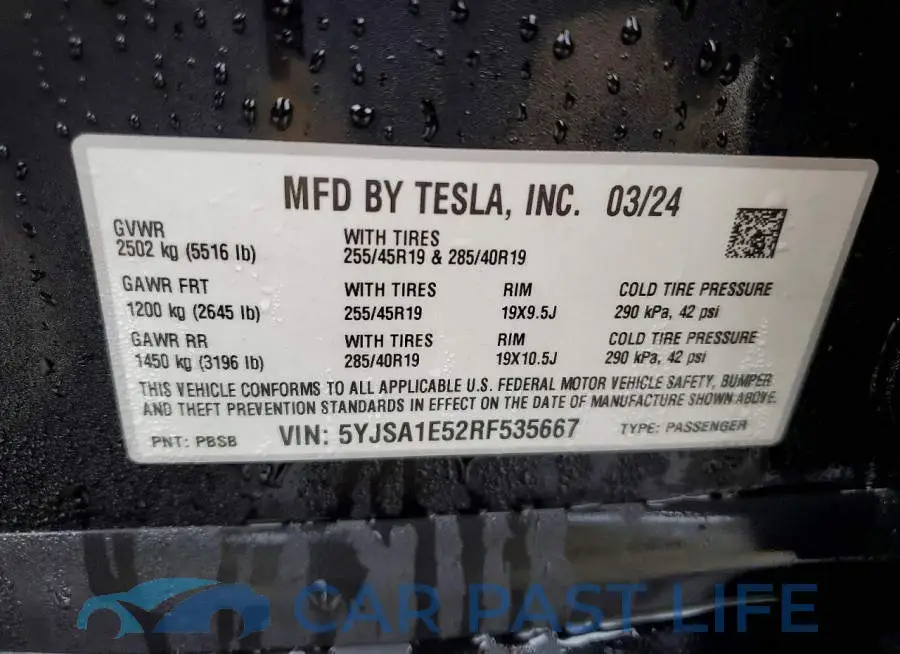 5YJSA1E52RF535667# 13