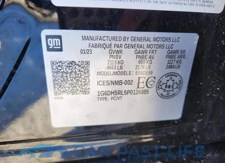 1G6DH5RL5P0126985# 12