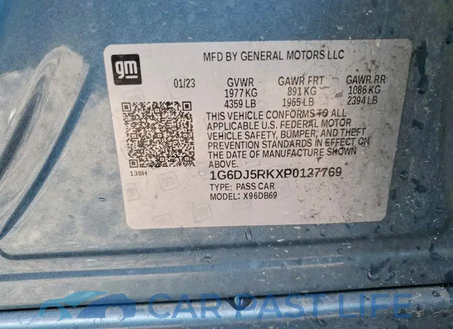 1G6DJ5RKXP0127769# 13