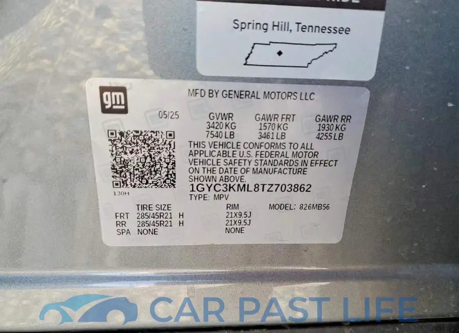 1GYC3KML8TZ703862# 13
