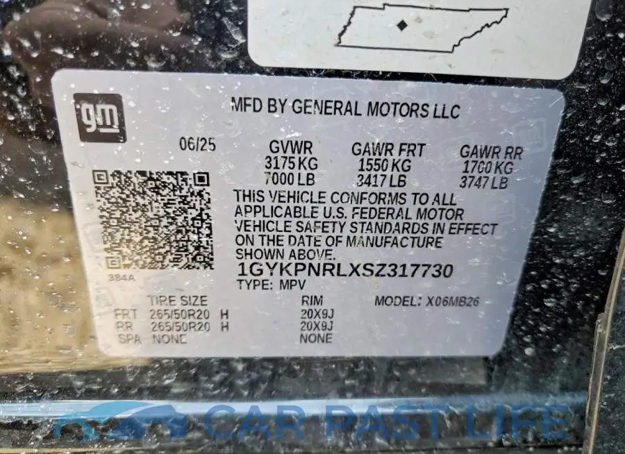 1GYKPNRLXSZ317730# 13