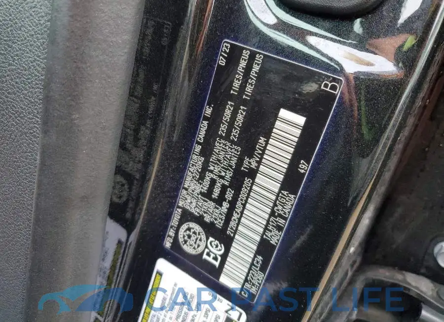 2T2BCMEA0PC009205# 13