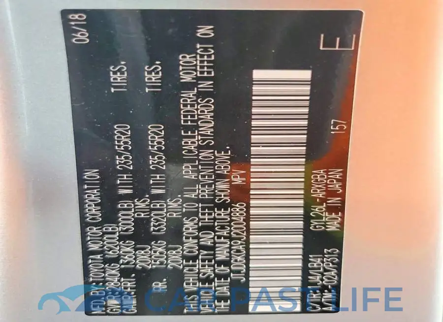 JTJDGKCA9J2004886# 13