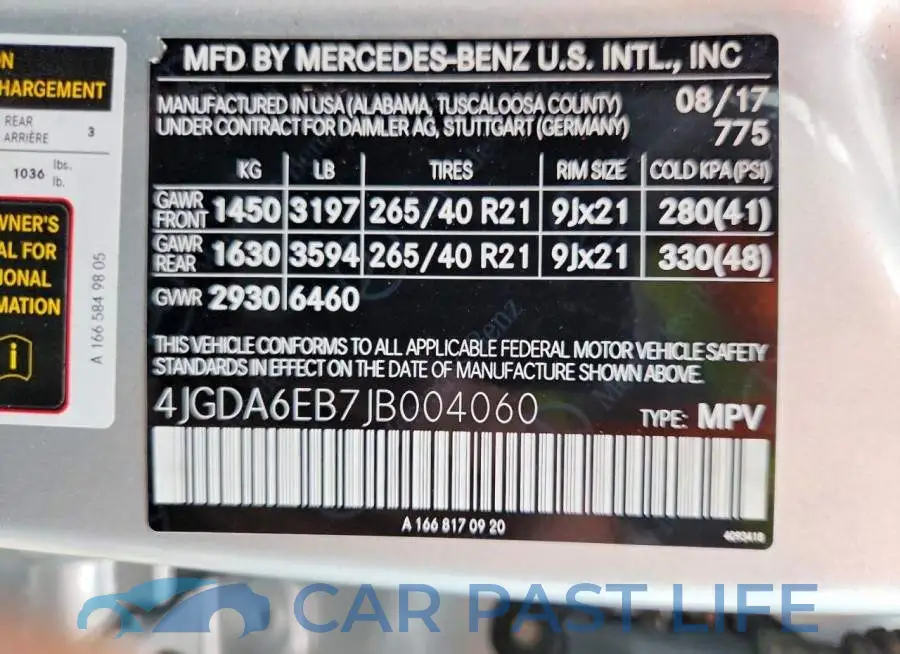 4JGDA6EB7JB004060# 12