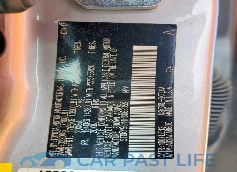 5TDKY5G11HS068359# 14