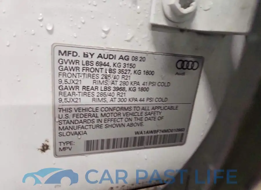 WA1AWBF74MD010963# 13