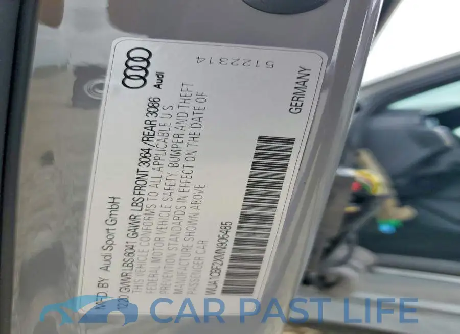 WUA1CBF2XMN905485# 13