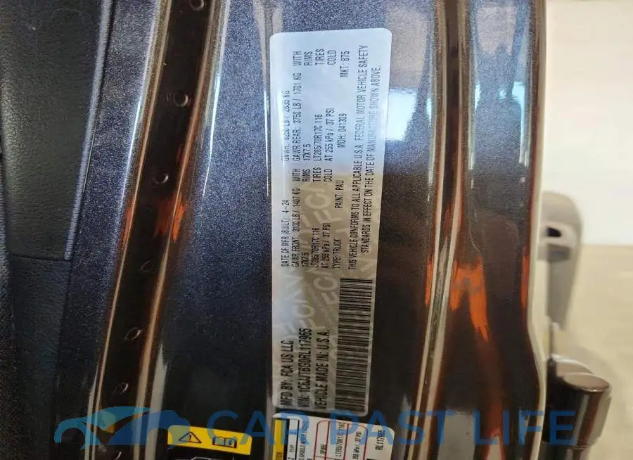 1C6JJTBG0RL117965# 12