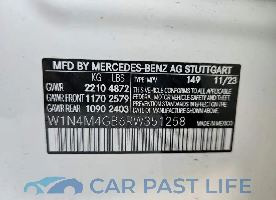 W1N4M4GB6RW351258# 13