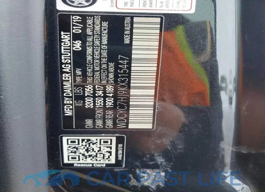 WDCYC7HJ9KX315447# 12