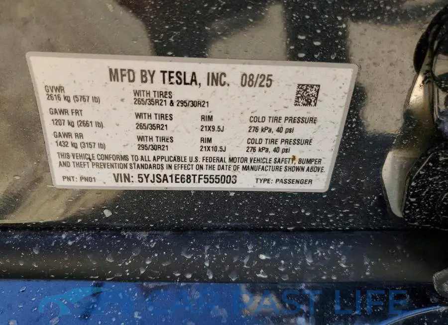 5YJSA1E68TF555003# 12
