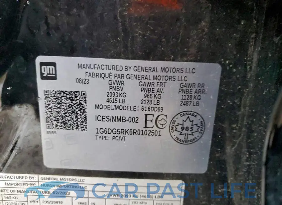 1G6DG5RK6R0102501# 12