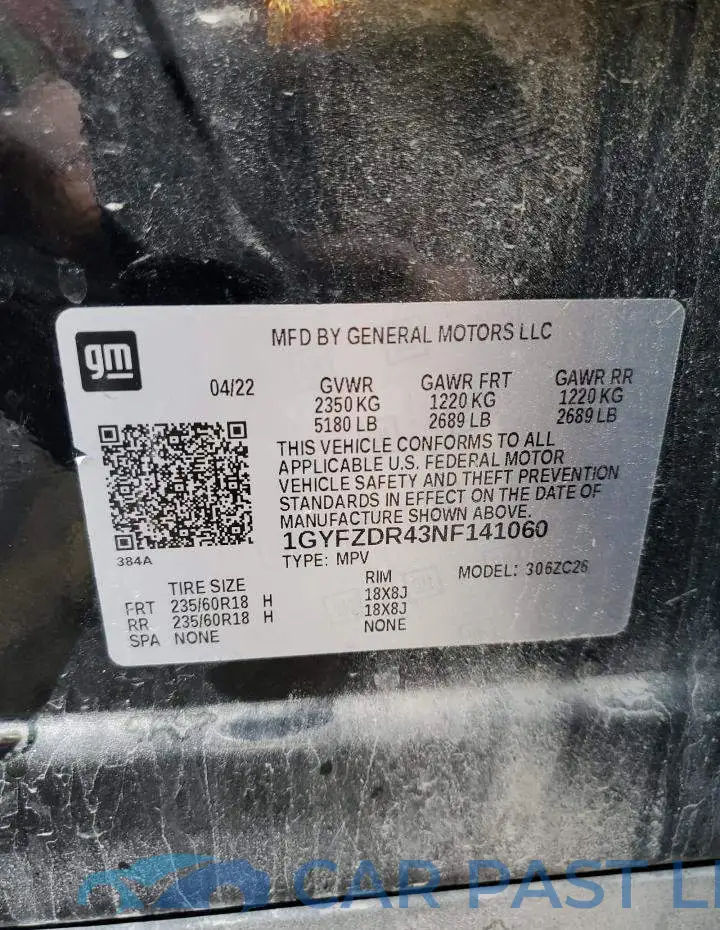 1GYFZDR43NF141060# 13
