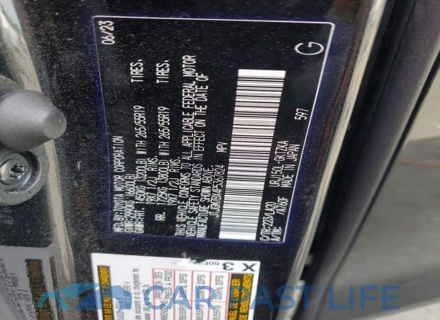 JTJGM7BX4P5367824# 13