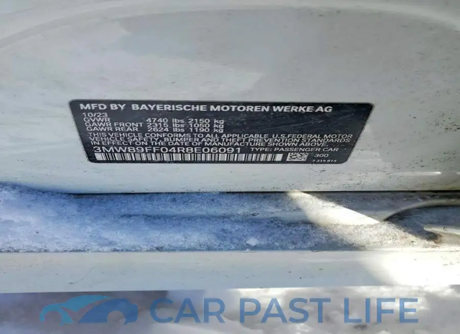 3MW89FF04R8E06091# 12