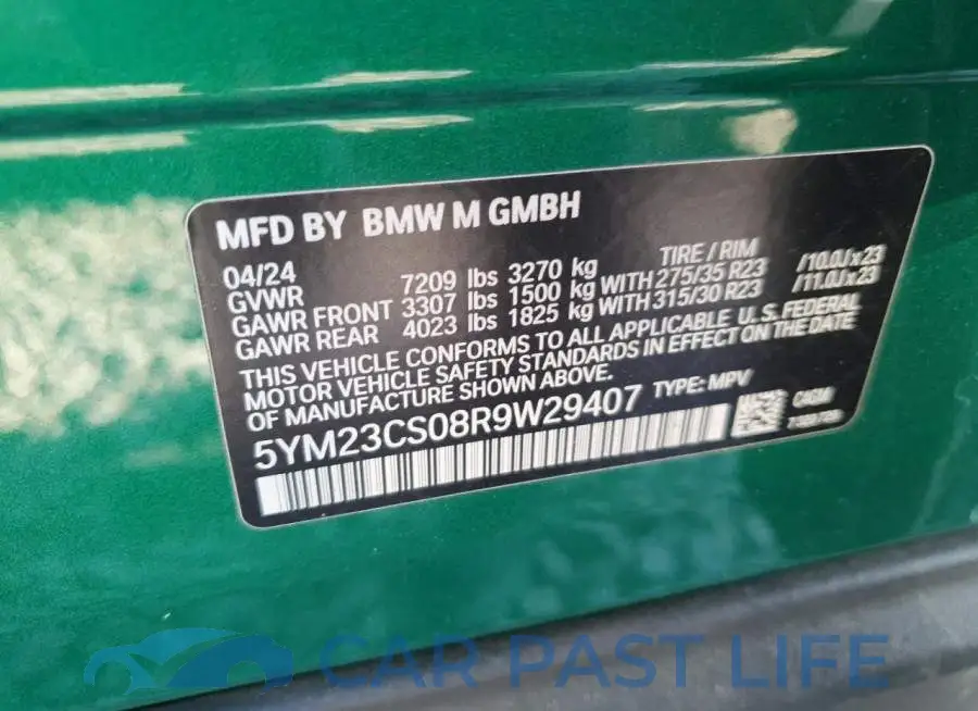 5YM23CS08R9W29407# 14
