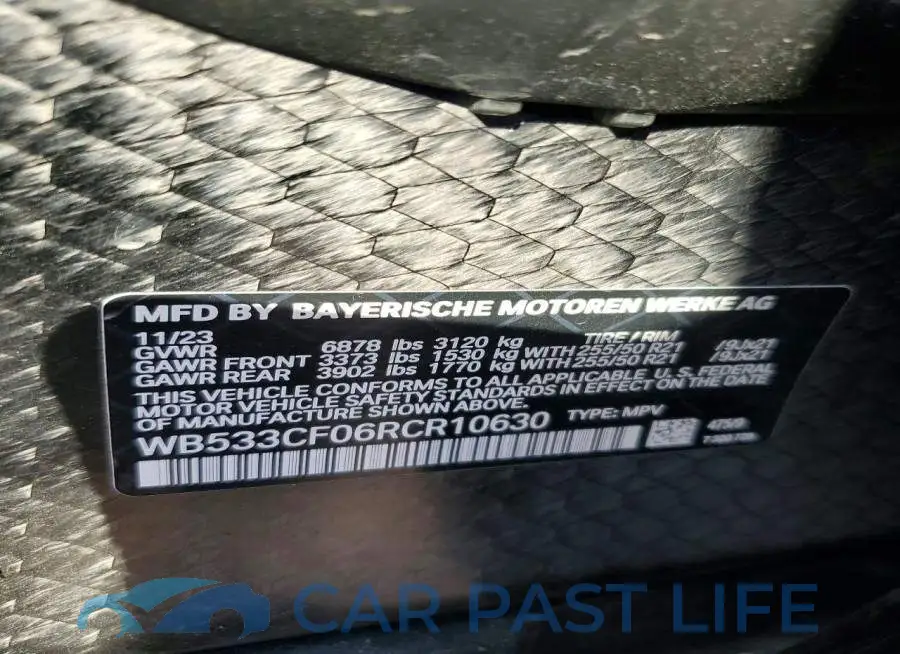WB533CF06RCR10630# 14