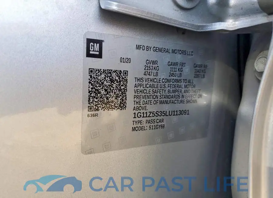 1G11Z5S35LU113091# 12