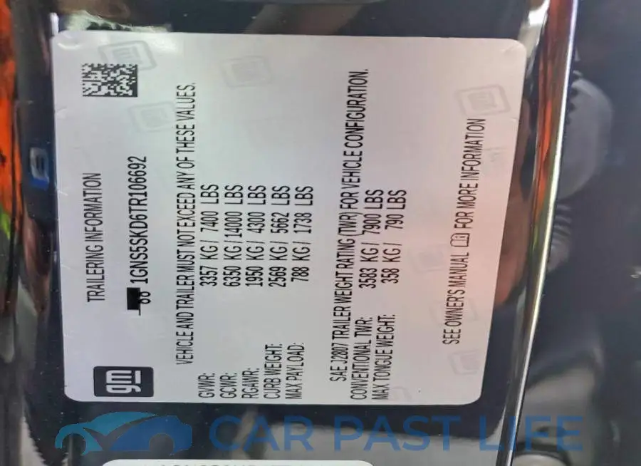 1GNS5SKD6TR106692# 13