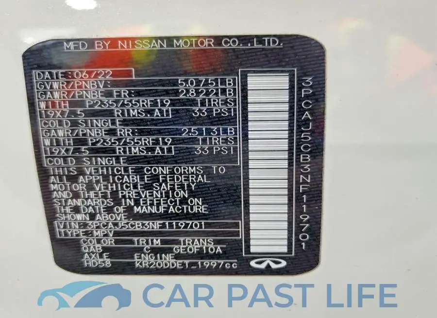 3PCAJ5CB3NF119701# 14