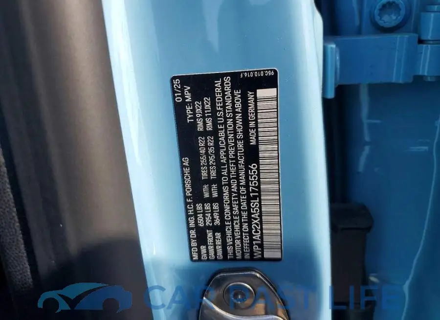 WP1AC2XA5SL175556# 14