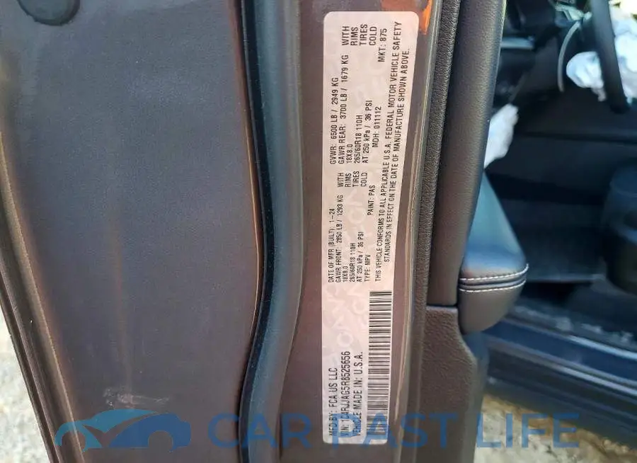 1C4RJJAG5R8525656# 13