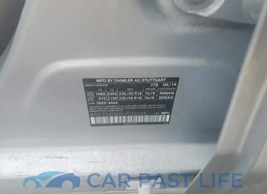 WDCTG4GB0LU026564# 13