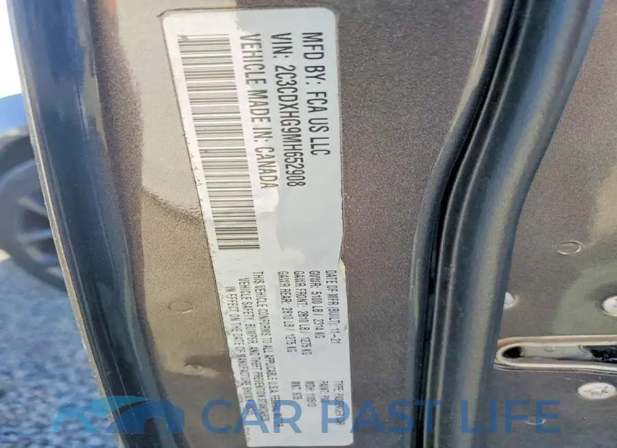 2C3CDXHG9MH652908# 12