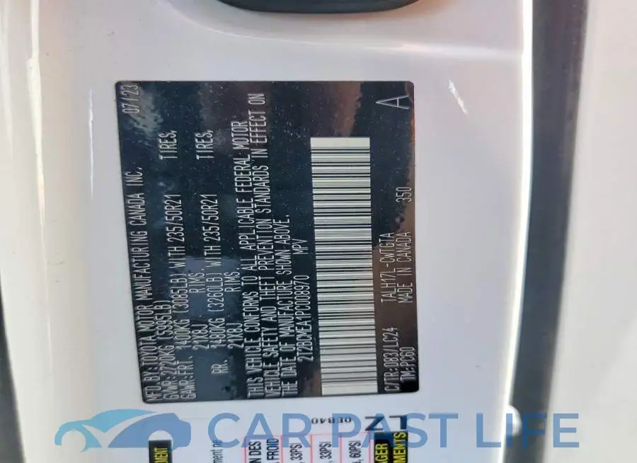 2T2BCMEA1PC008970# 13