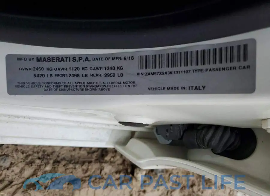 ZAM57XSA3K1311107# 12