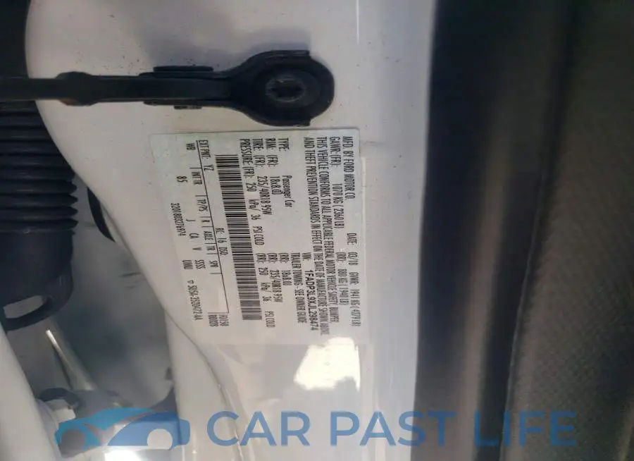 1FADP3L9XJL298474# 12