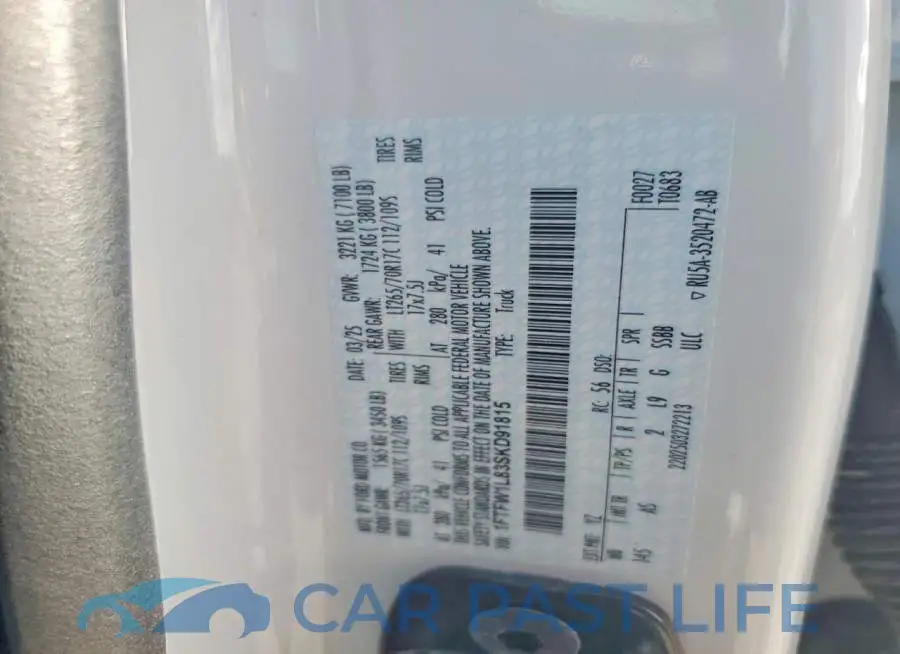 1FTFW1L83SKD91815# 13