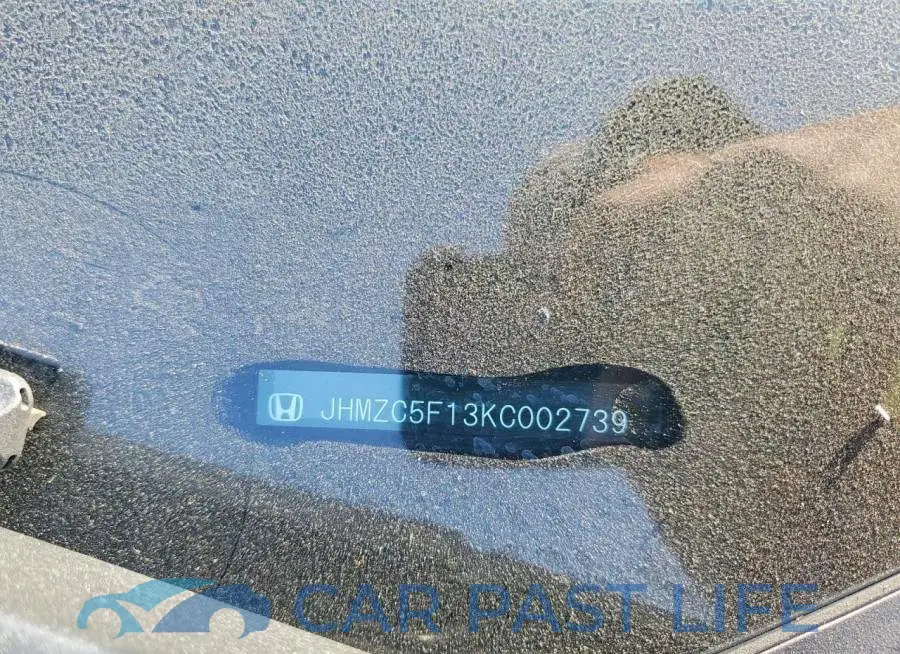 JHMZC5F13KC002739# 12