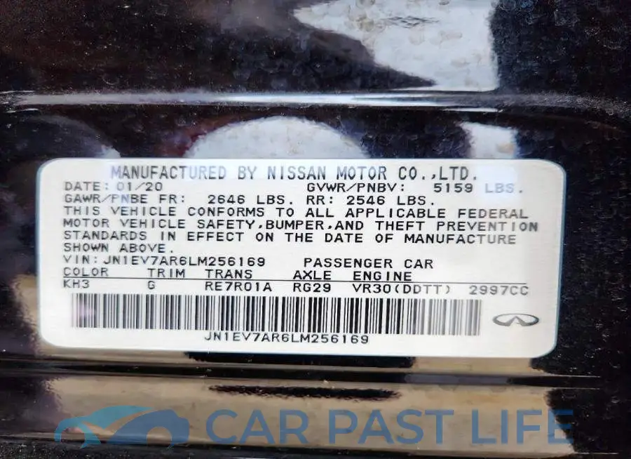 JN1EV7AR6LM256169# 12