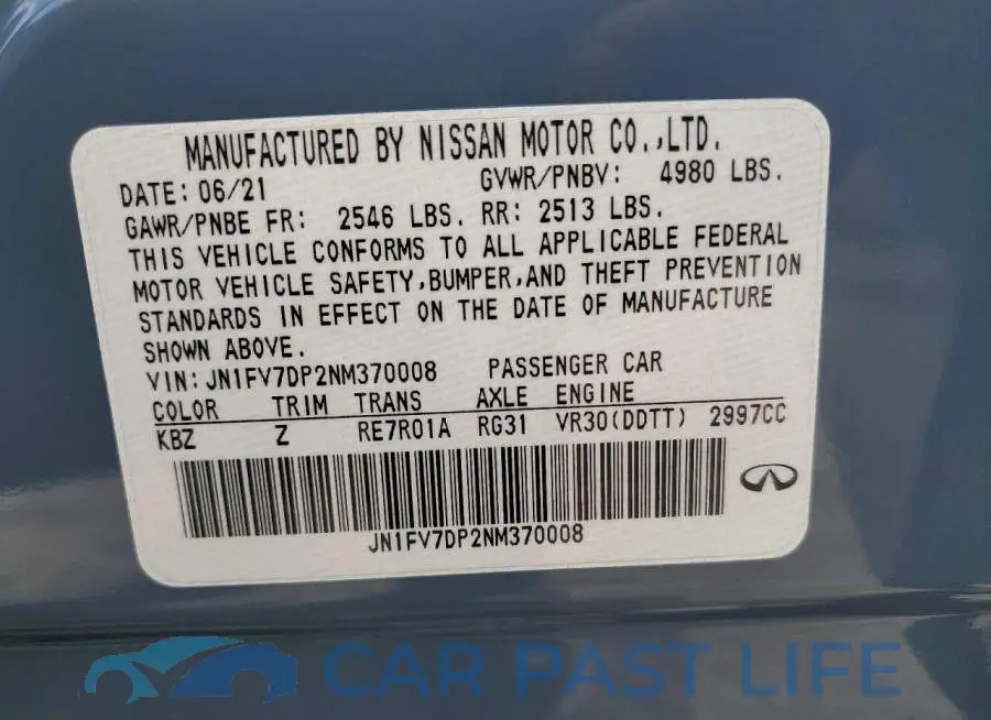 JN1FV7DP2NM370008# 13