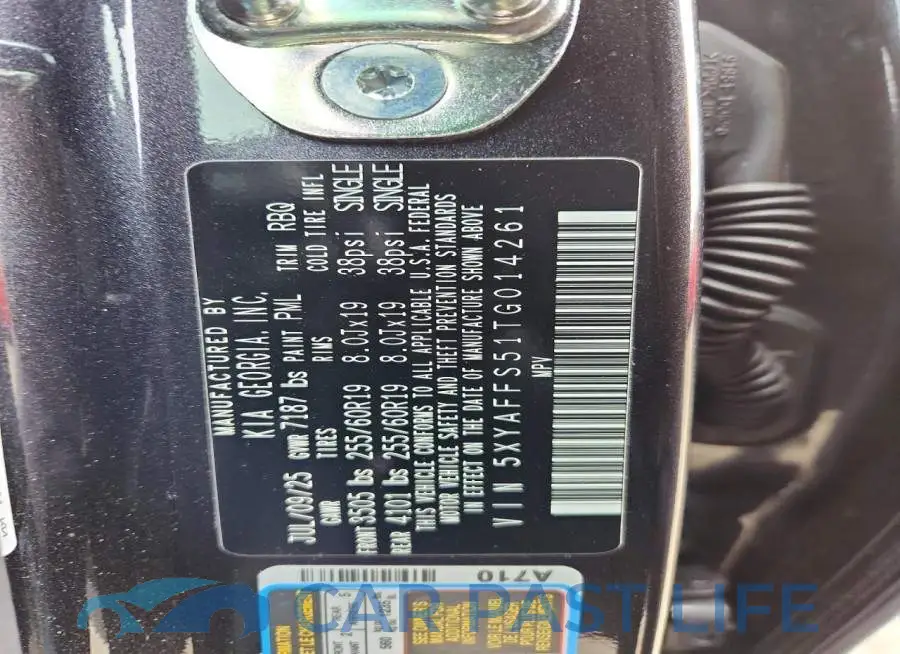 5XYAFFS51TG014261# 13