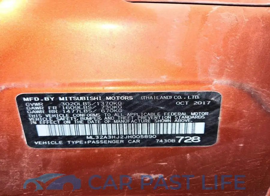 ML32A3HJ2JH005890# 12