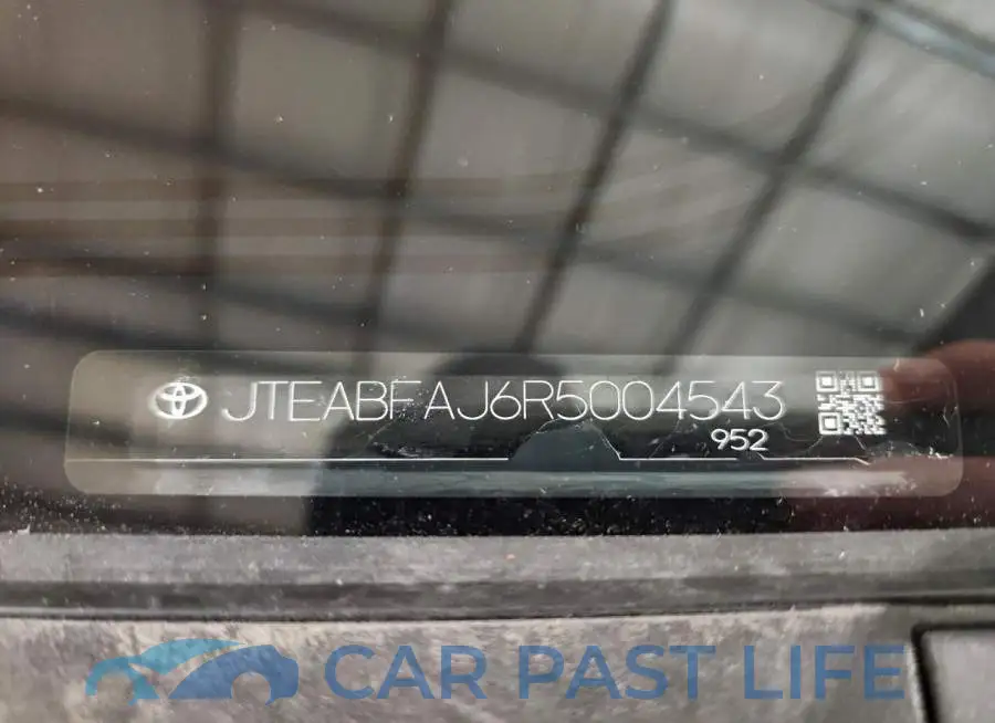 JTEABFAJ6R5004543# 13