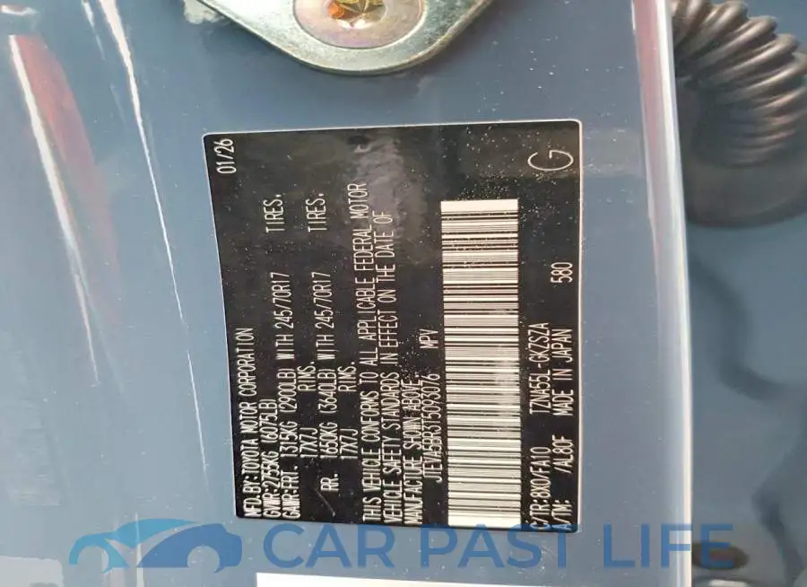 JTEVA5BR3T5093076# 13