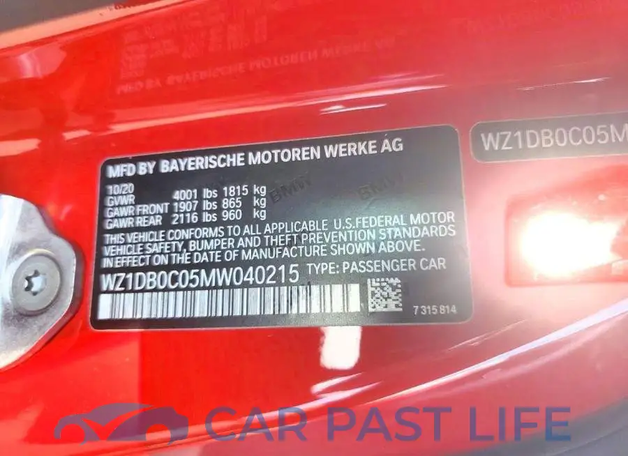 WZ1DB0C05MW040215# 12