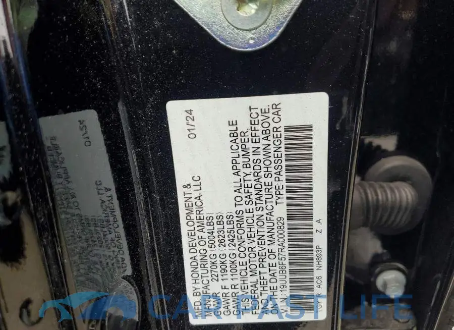 19UUB6F57RA000829# 13