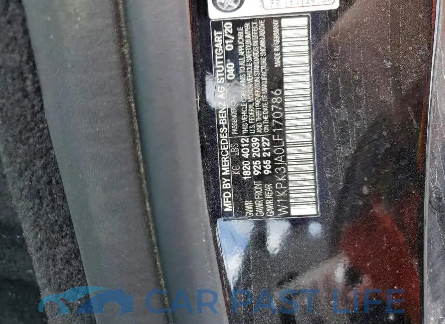 W1KPK3JA0LF170786# 12