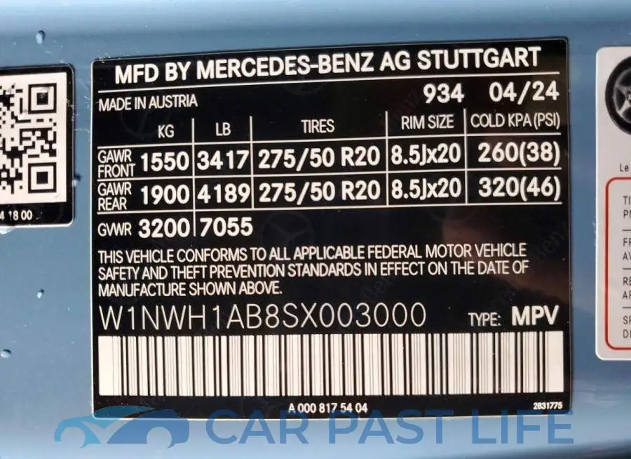 W1NWH1AB8SX003000# 13