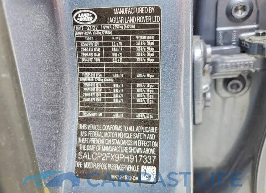 SALCP2FX9PH917337# 13
