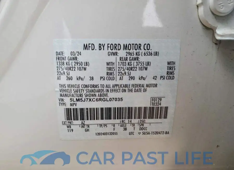 5LM5J7XC6RGL07035# 13