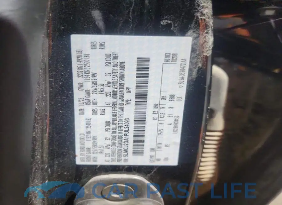 5LMCJ2DA1PUL24093# 13