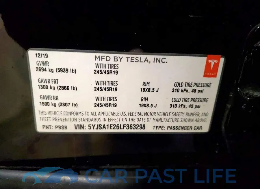 5YJSA1E26LF363298# 12