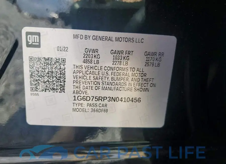 1G6D75RP3N0410456# 12